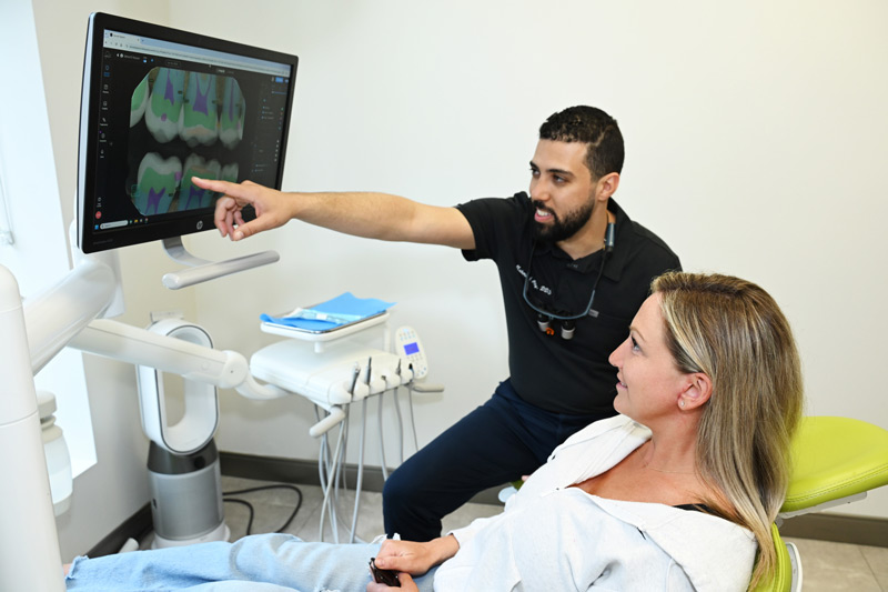 Dental Consultation with Digital X-Rays